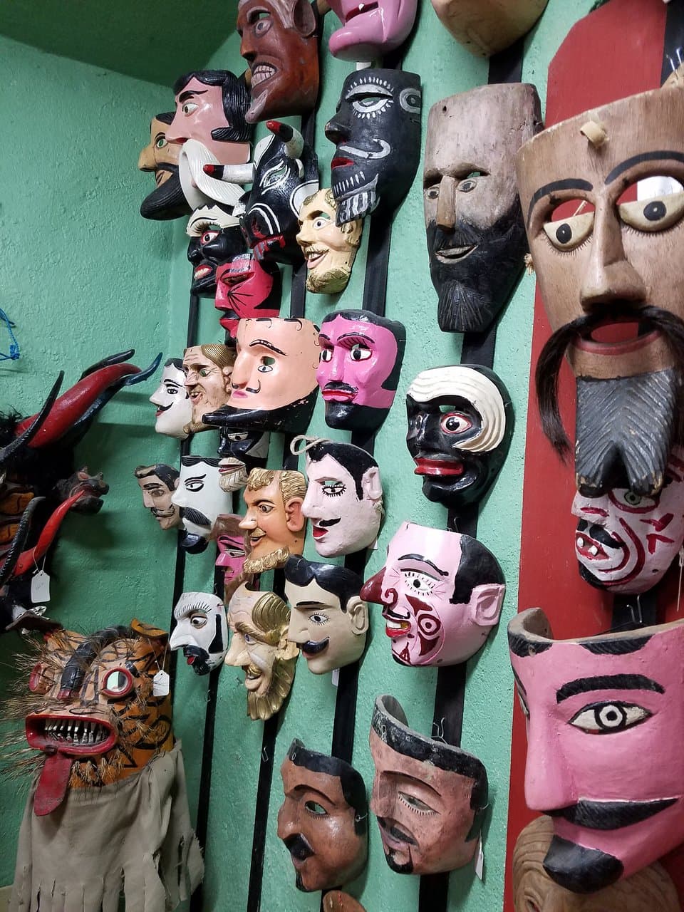 Display at the end of the tour