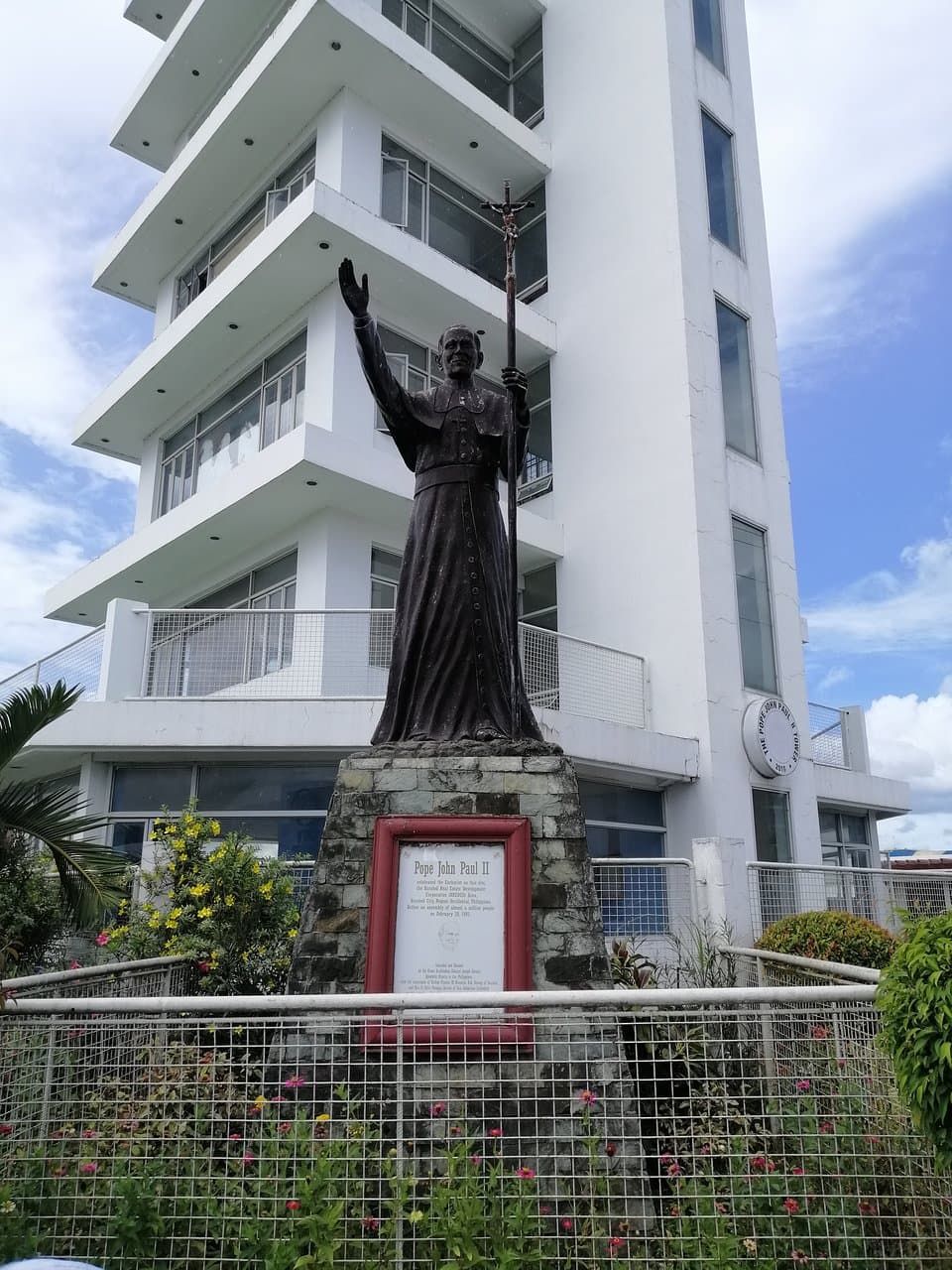 Statue of Pope John Paul II