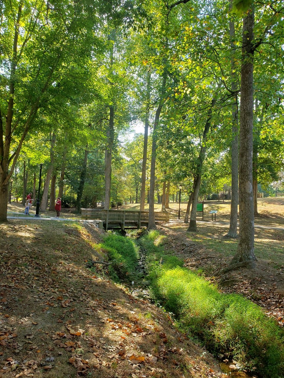 Near where I parked the car