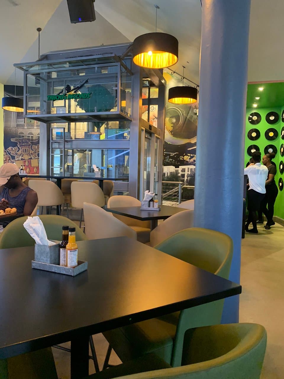 Usain Bolt's Tracks and Records restaurant