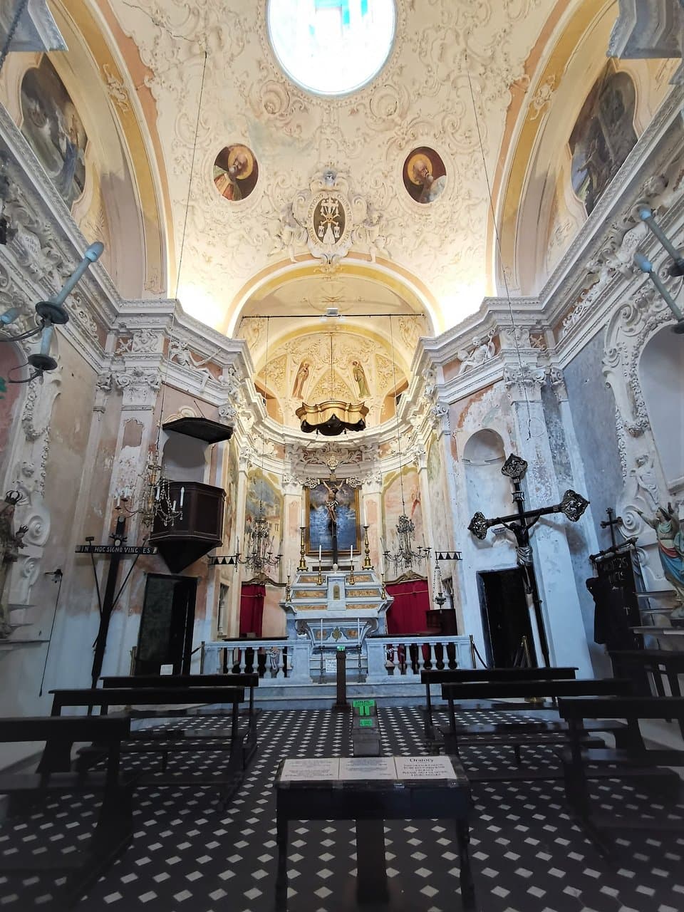 interior of the church