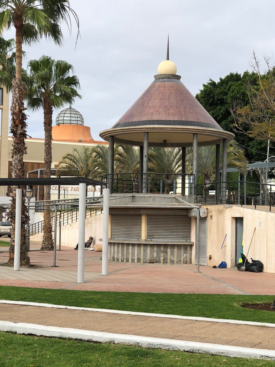 Das Zentrum des Parkes