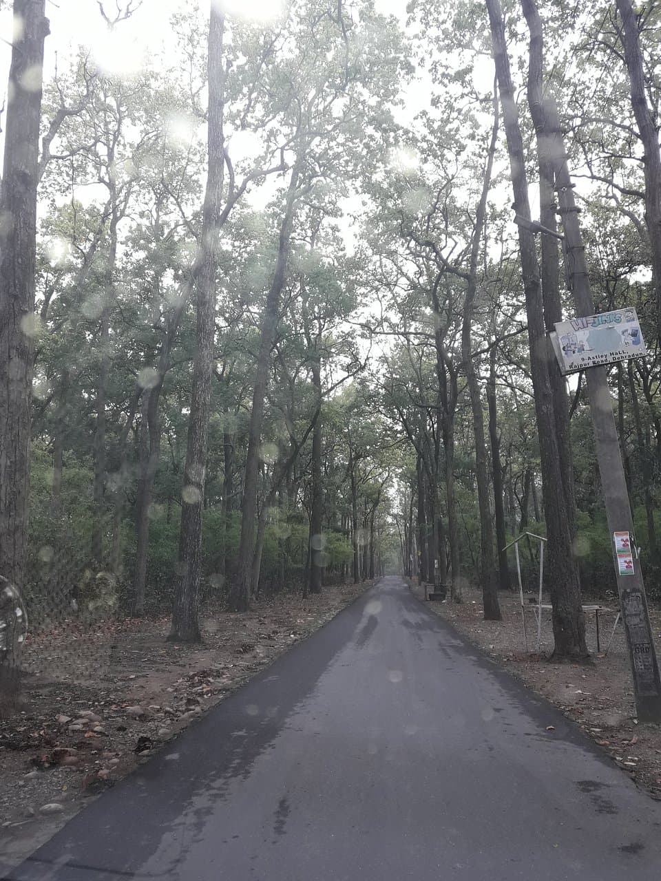 on the way