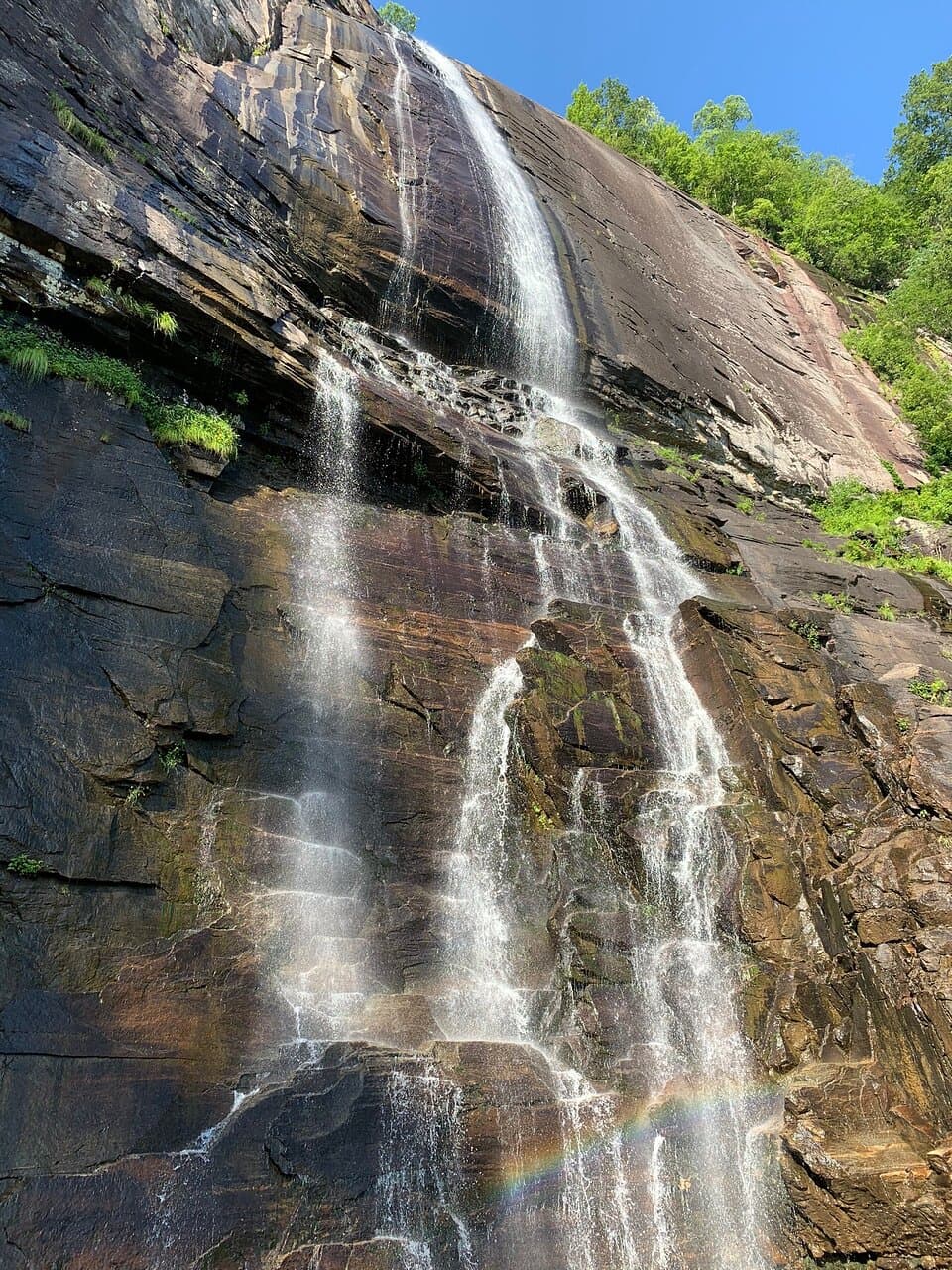 Hickory Nut Falls Chimney Rock State Park