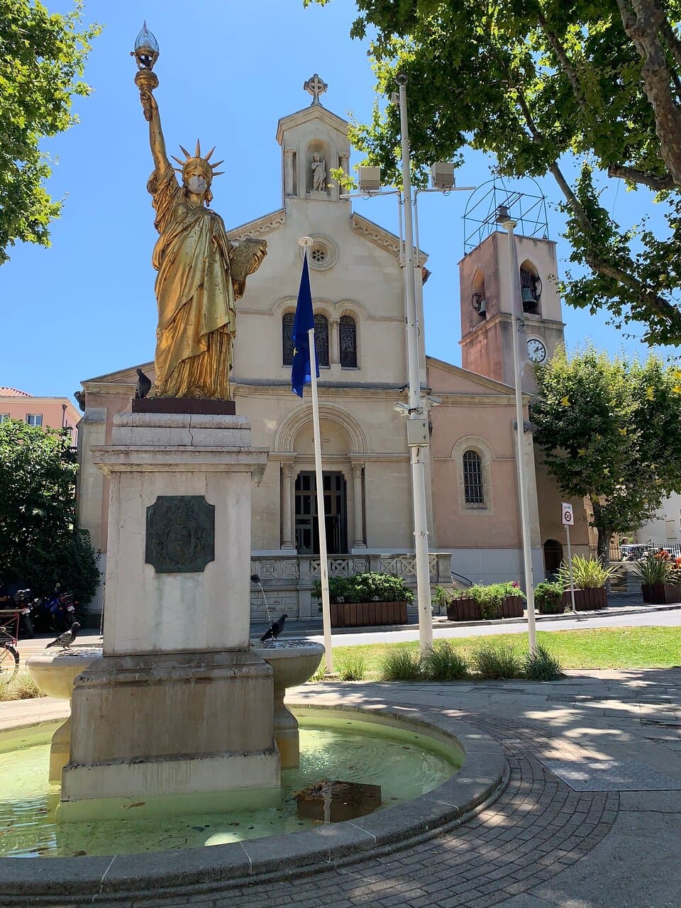 Statue de la Liberté Saint-Cyr-sur-Mer