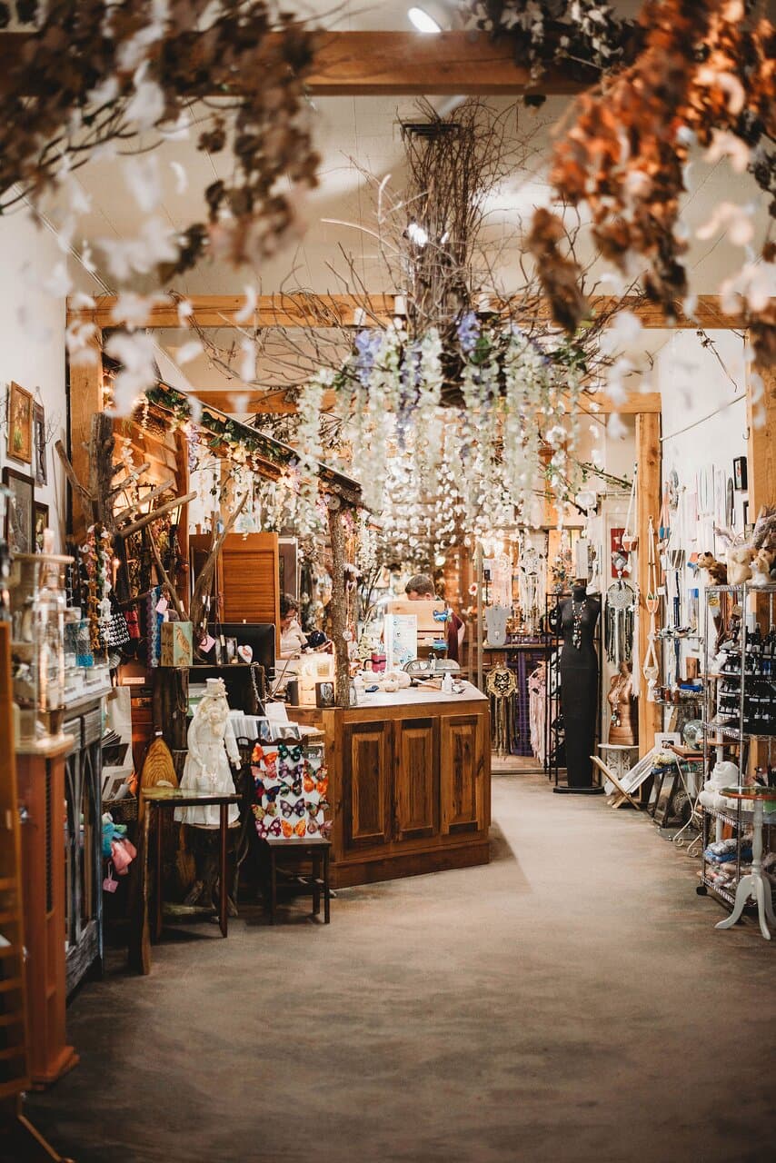 Beautiful and unique shop