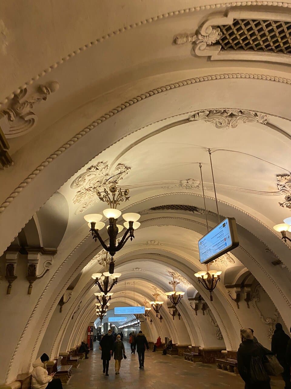 Arbatskaya Station Moscow Metro