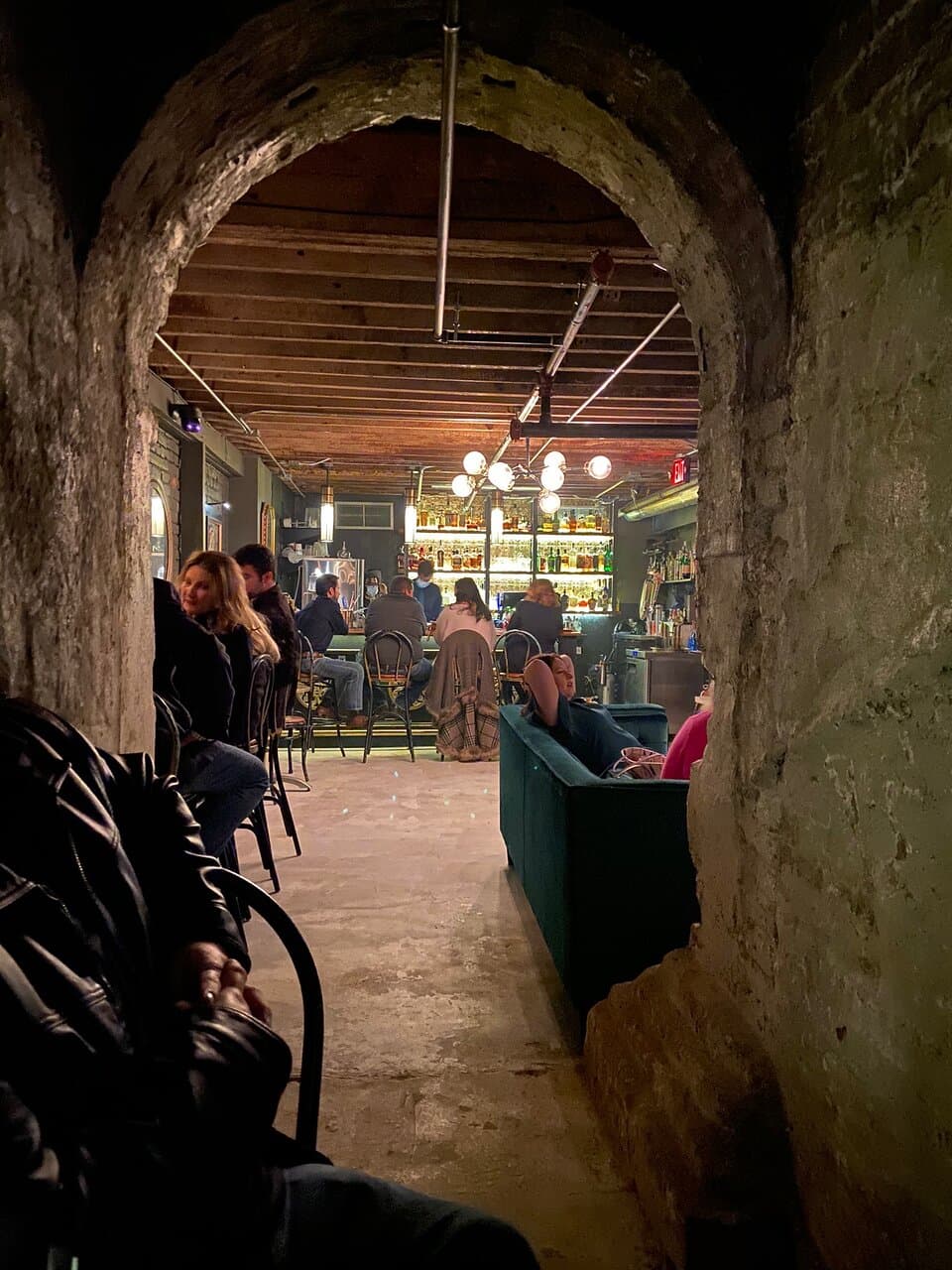 Enjoyed a relaxing evening out to this little hidden gem! Relaxing ambience with jazz big band music to soften the mood. Expert mixologists who work the drink menu like an artist painting on white canvas. A bit tricky to get to so allow yourselves a little extra time. It was suggested that we follow “Purveyor Huntsville” on Facebook for info and event updates for Catacomb. As of right now, they only offer drinks but are planning on adding food in the future. Book your reservation now!