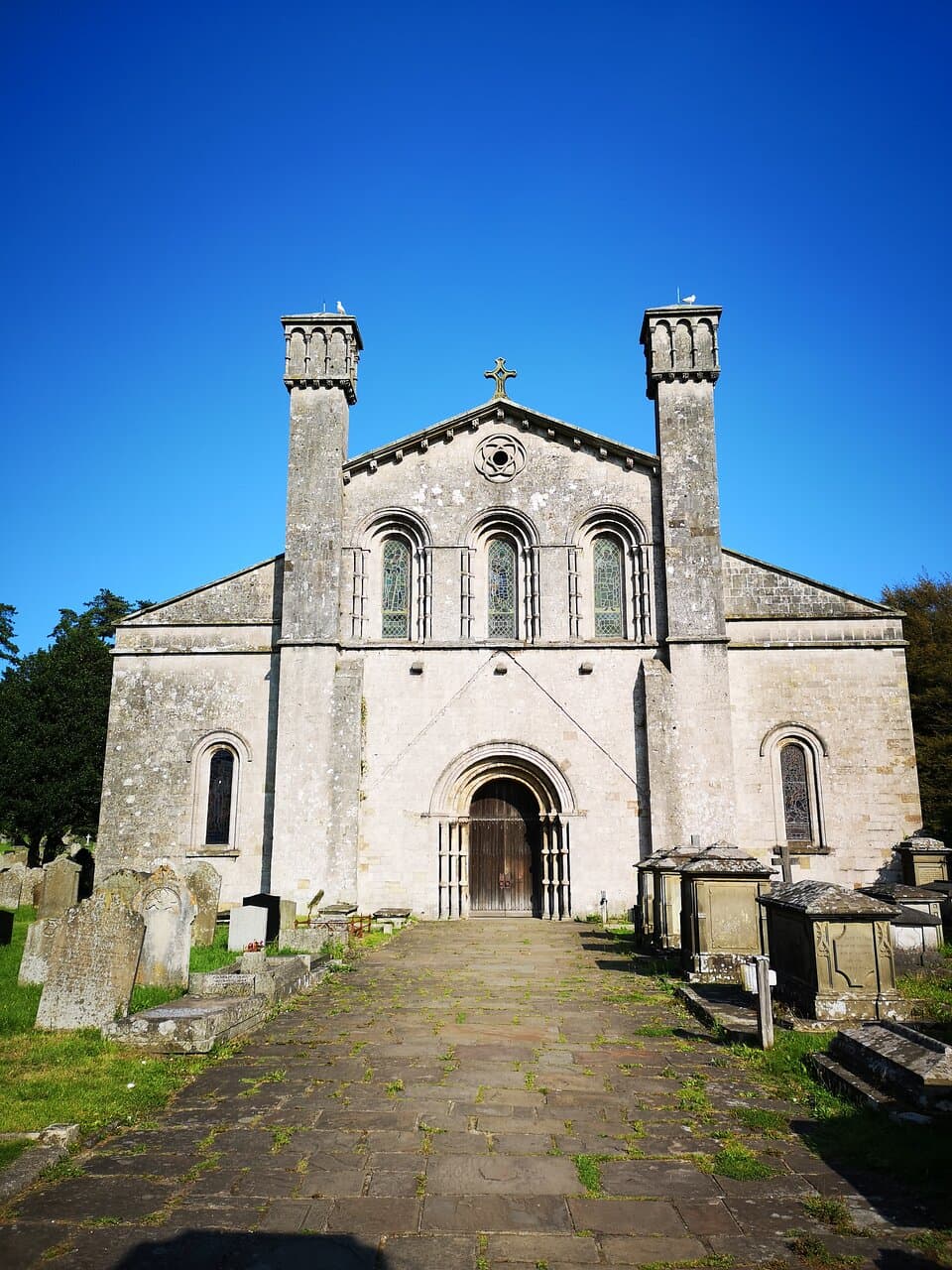 Margam Abbey, Port Talbot, SA13 2TA  Junction 38 M4. Open 1030-1530 in summer, outside of services.  Church in Wales remaining nave of major Cistercian Abbey founded in 1147.  www.parishofmargam.org.uk Rennaisance Tombs Mansels, Talbot Chapel, William Morris Windows.  Gift shop and free tours.  Free parking at front.  