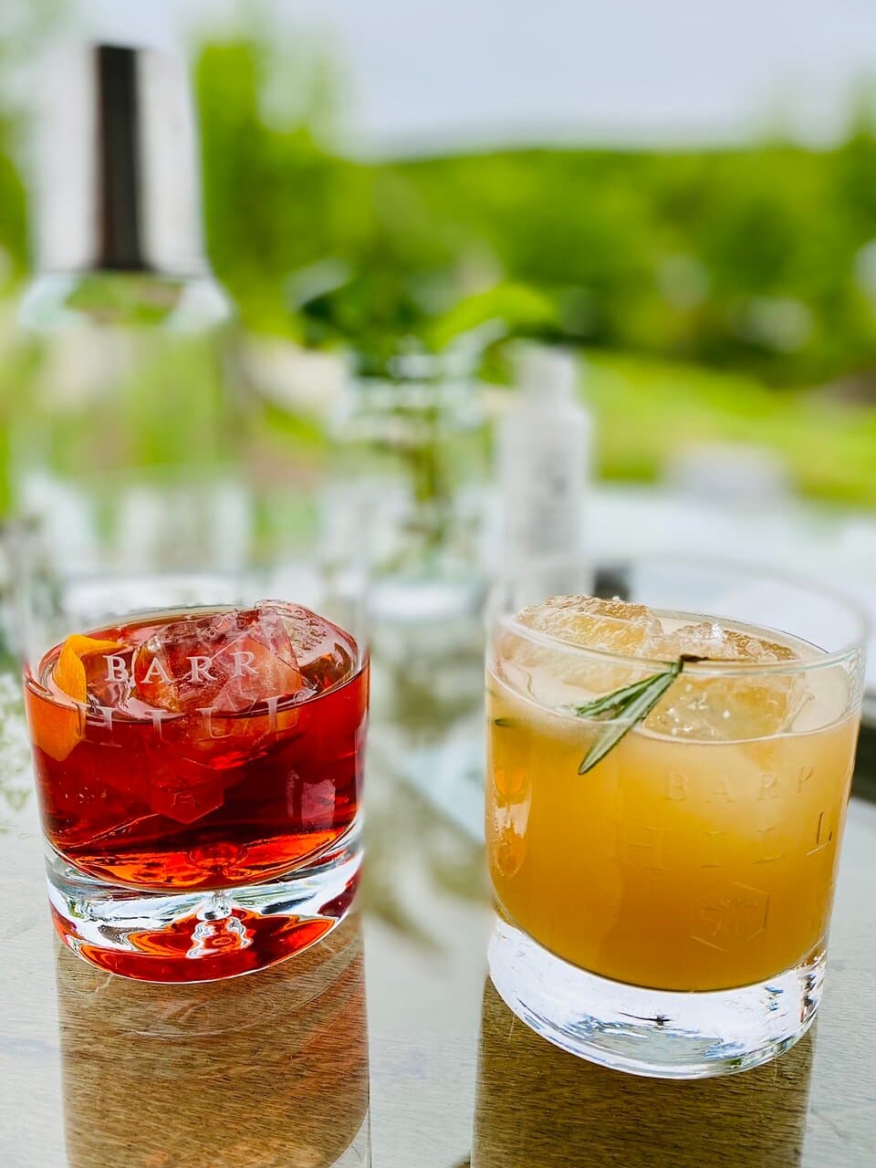 Barr hill gin cocktails!