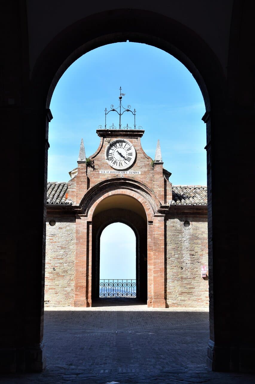 Vista dall'ingresso
