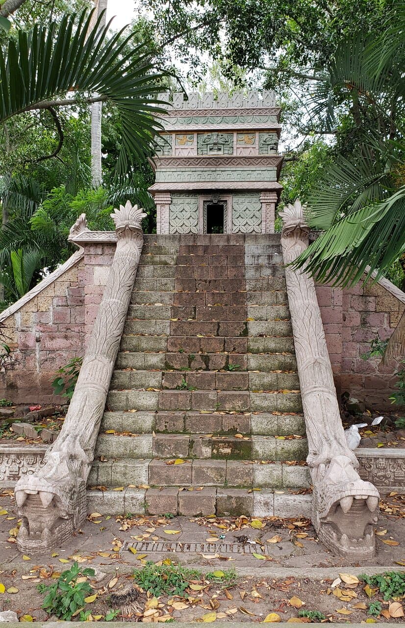 Mini Copán ruins