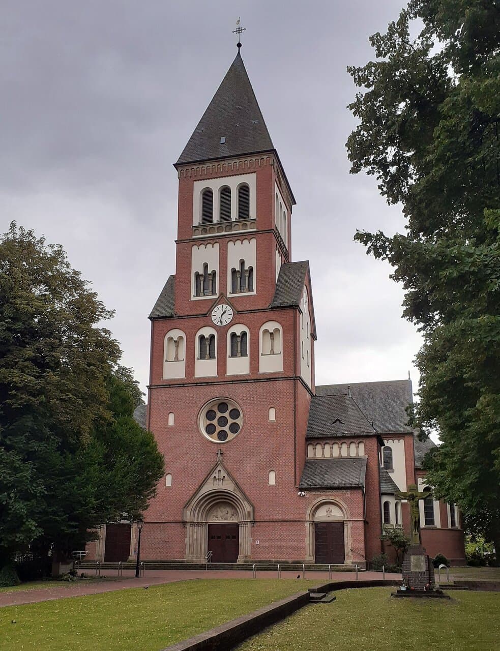 Schöne Kirche St. Michael Papenburg
