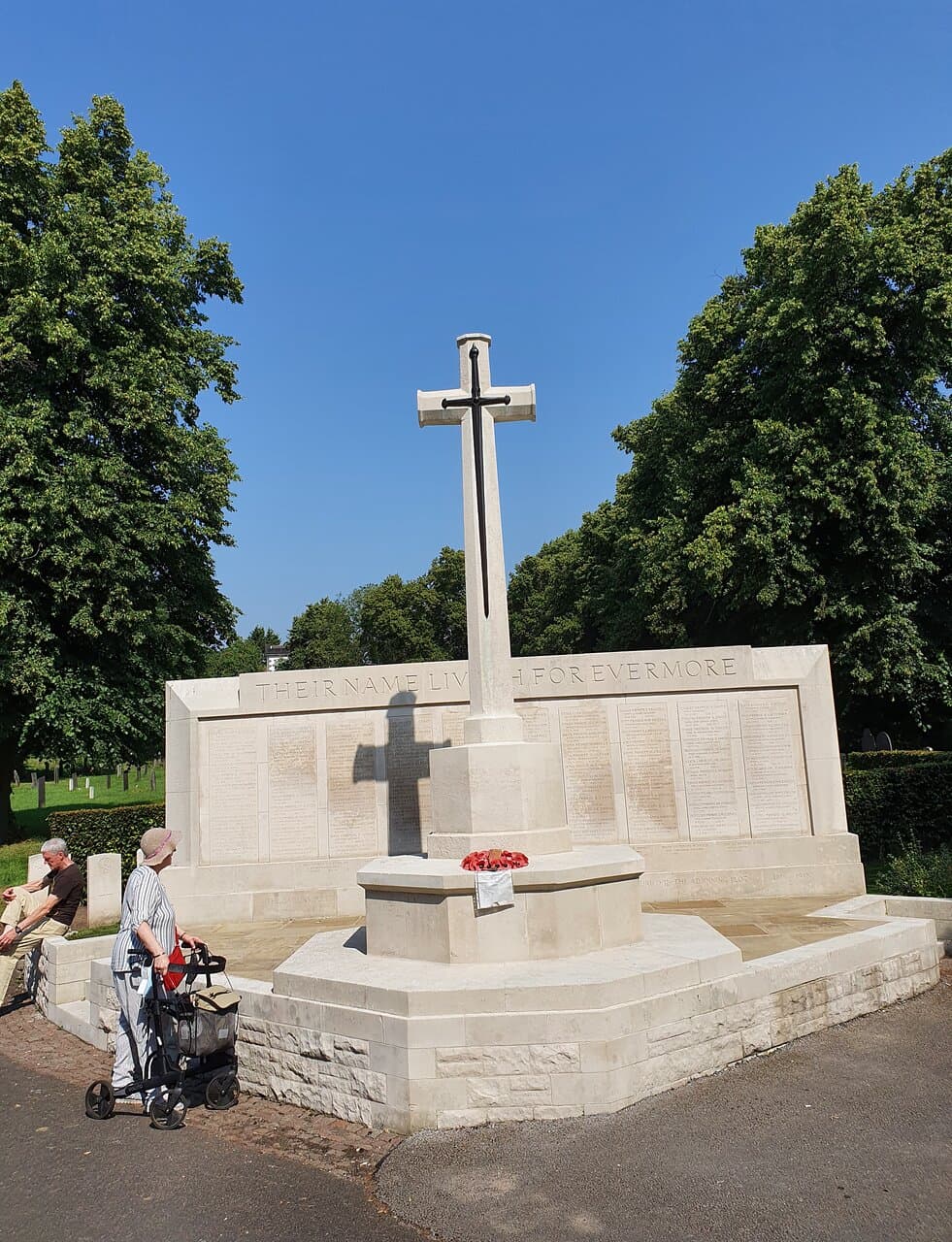 War memorial in General Cemetery
