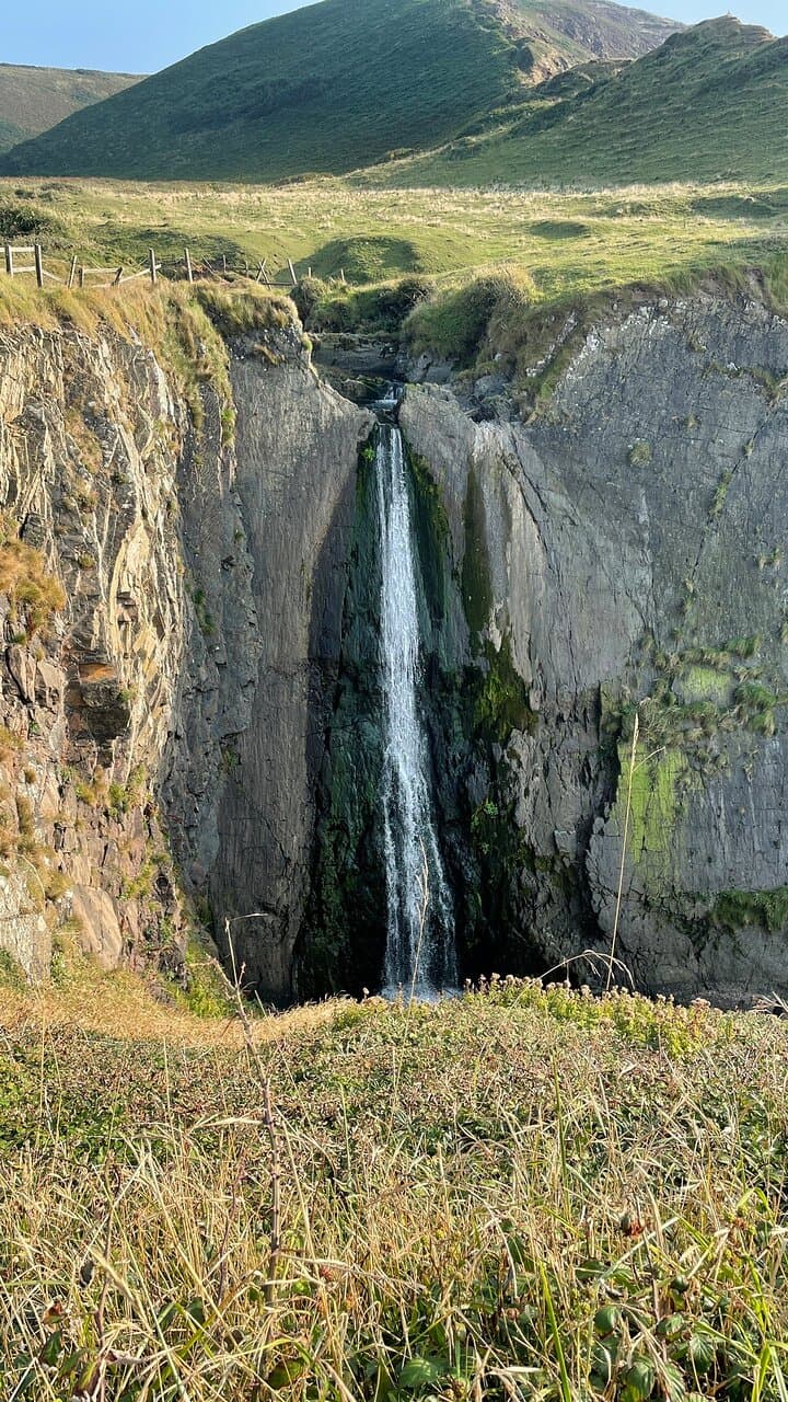 Speke's Mill Mouth Waterfall
