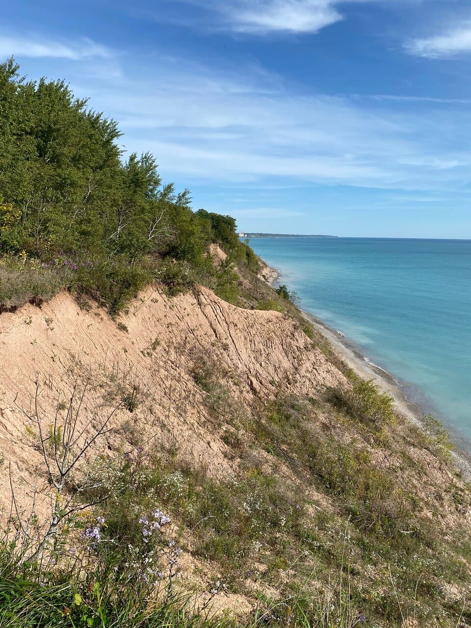 High bluffs