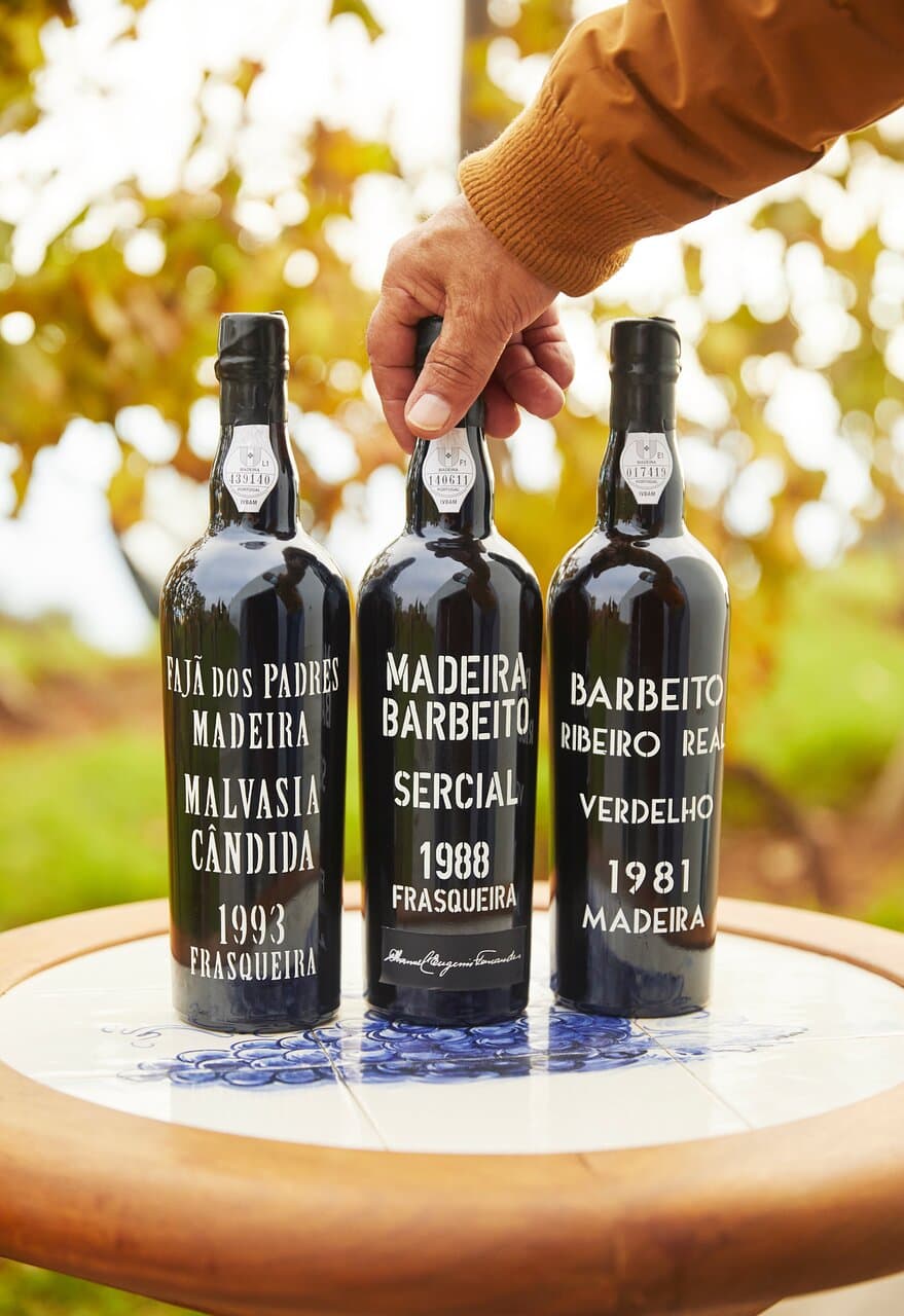 Barbeito Wines: Malvasia, Sercial and Verdelho. 