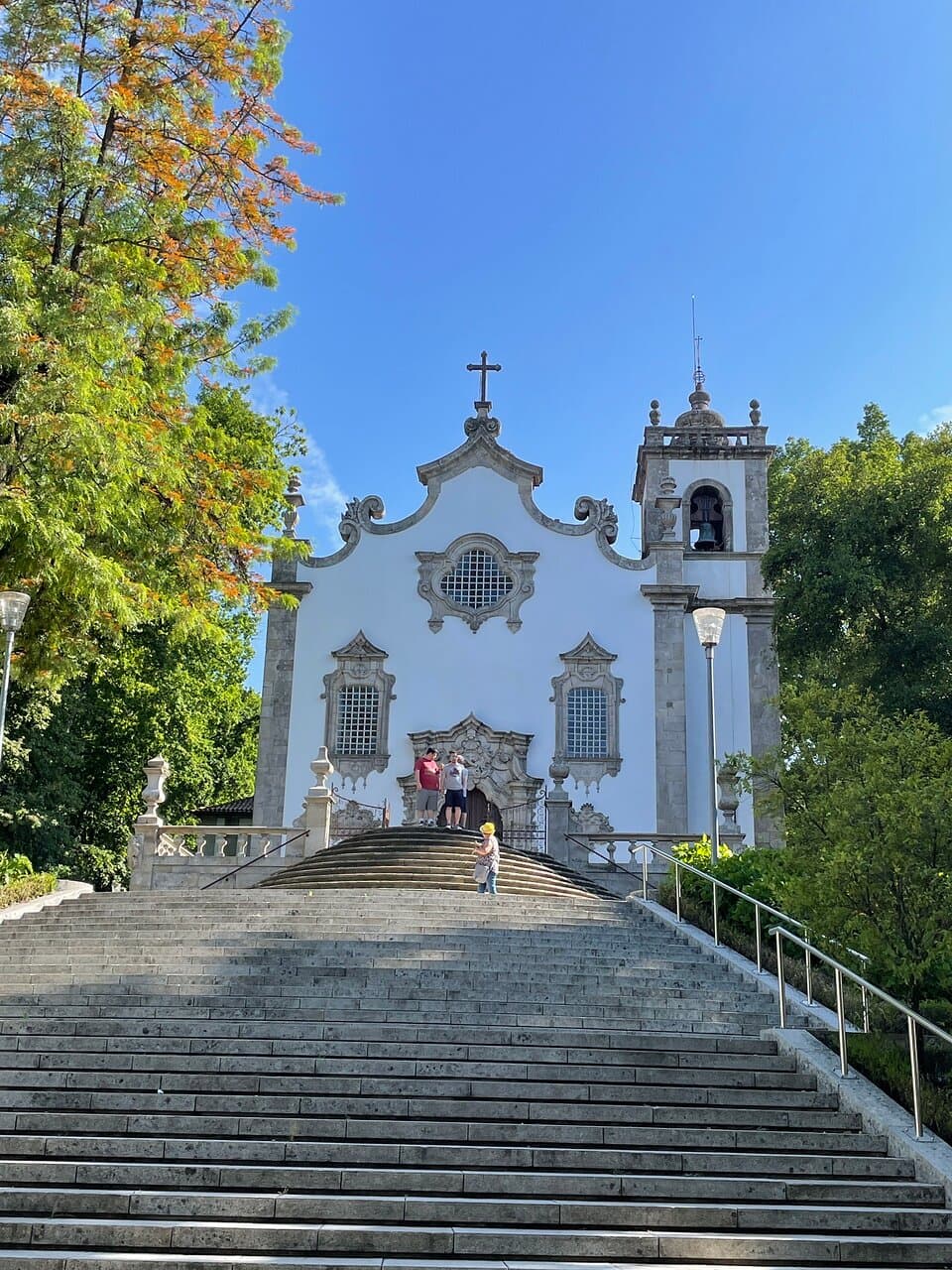 No topo da escadaria!