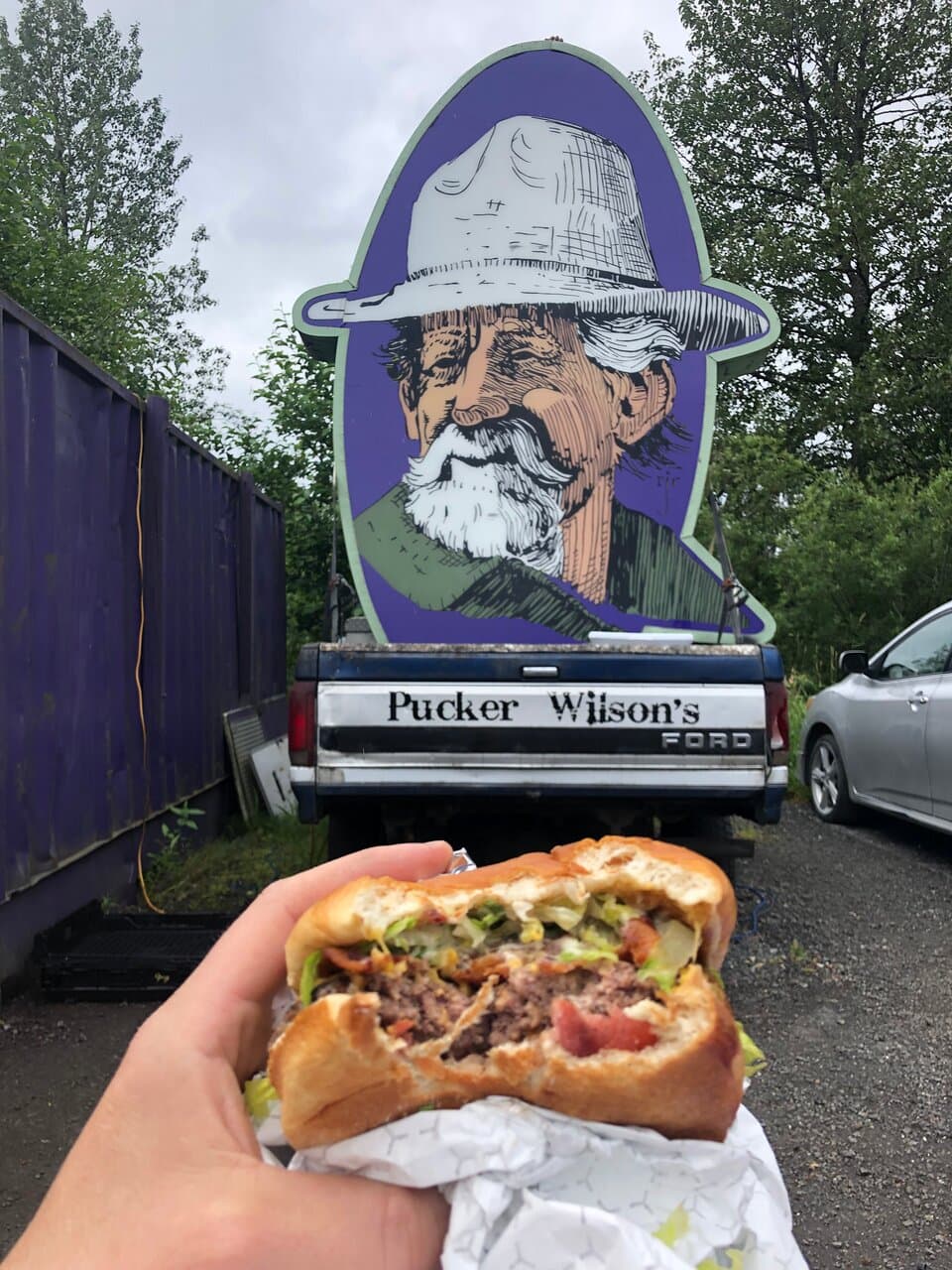 The Pucker Wilson burger was awesome!