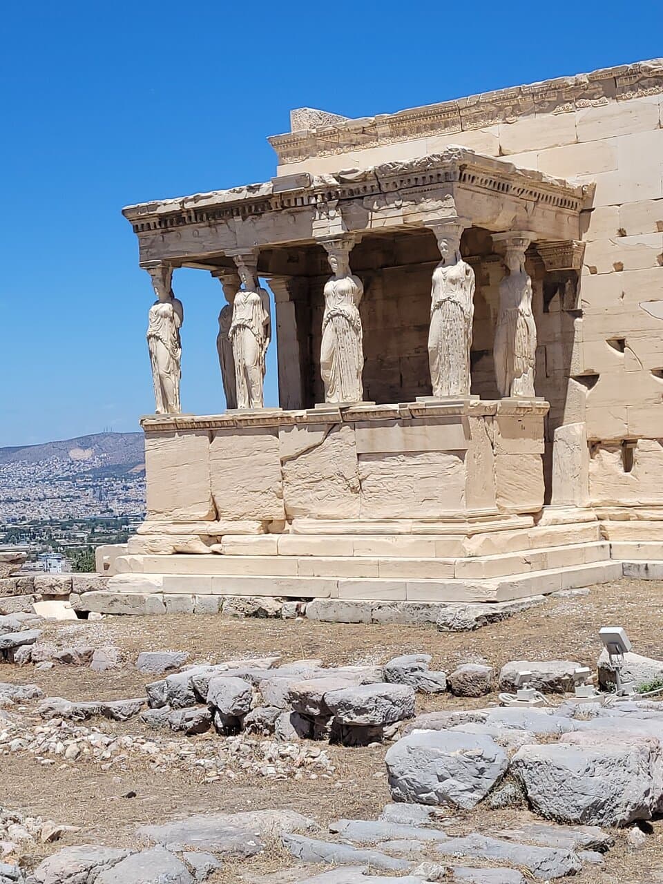 Le porche des cariatides