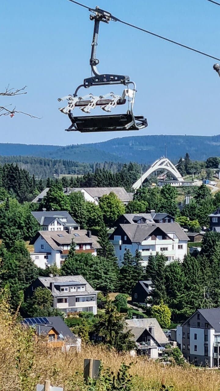 Blick auf Winterberg