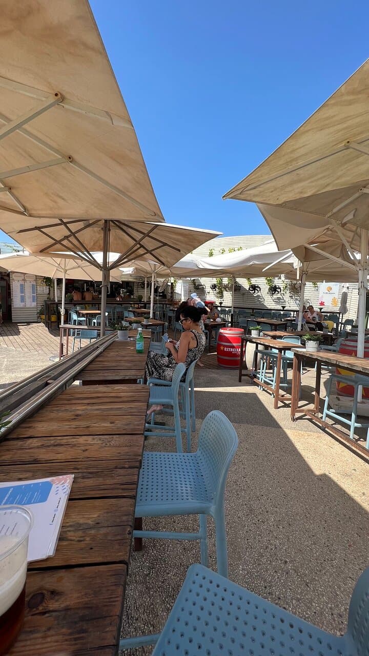 Outdoor seating