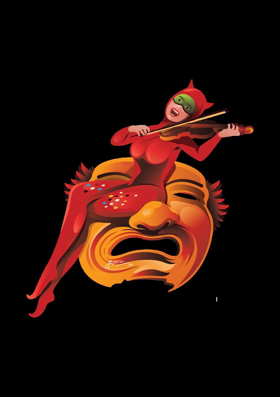 Museo del Carnevale - Maschera Lavica