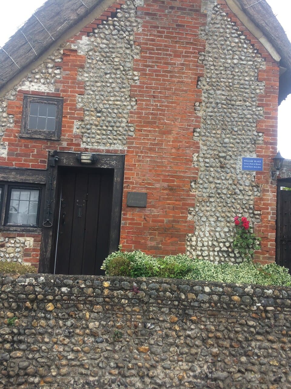 The front of Blake’s cottage which lies on Blake’s Road. The cottage is currently undergoing renovations due to be completed by 2027 with a new exhibition arena. 