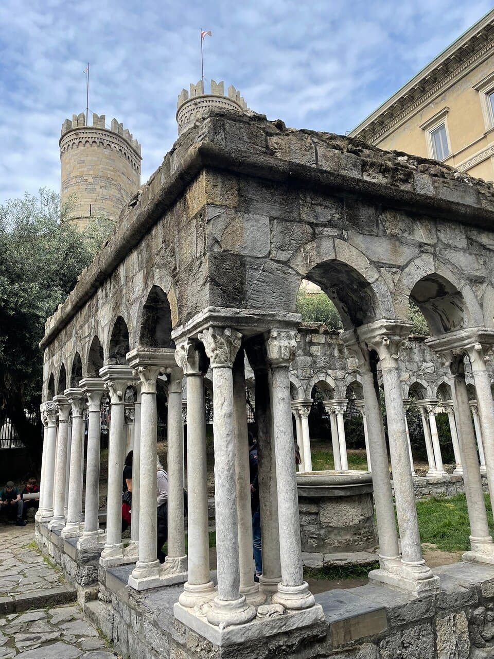 Cloister of Sant'Andrea Ruins