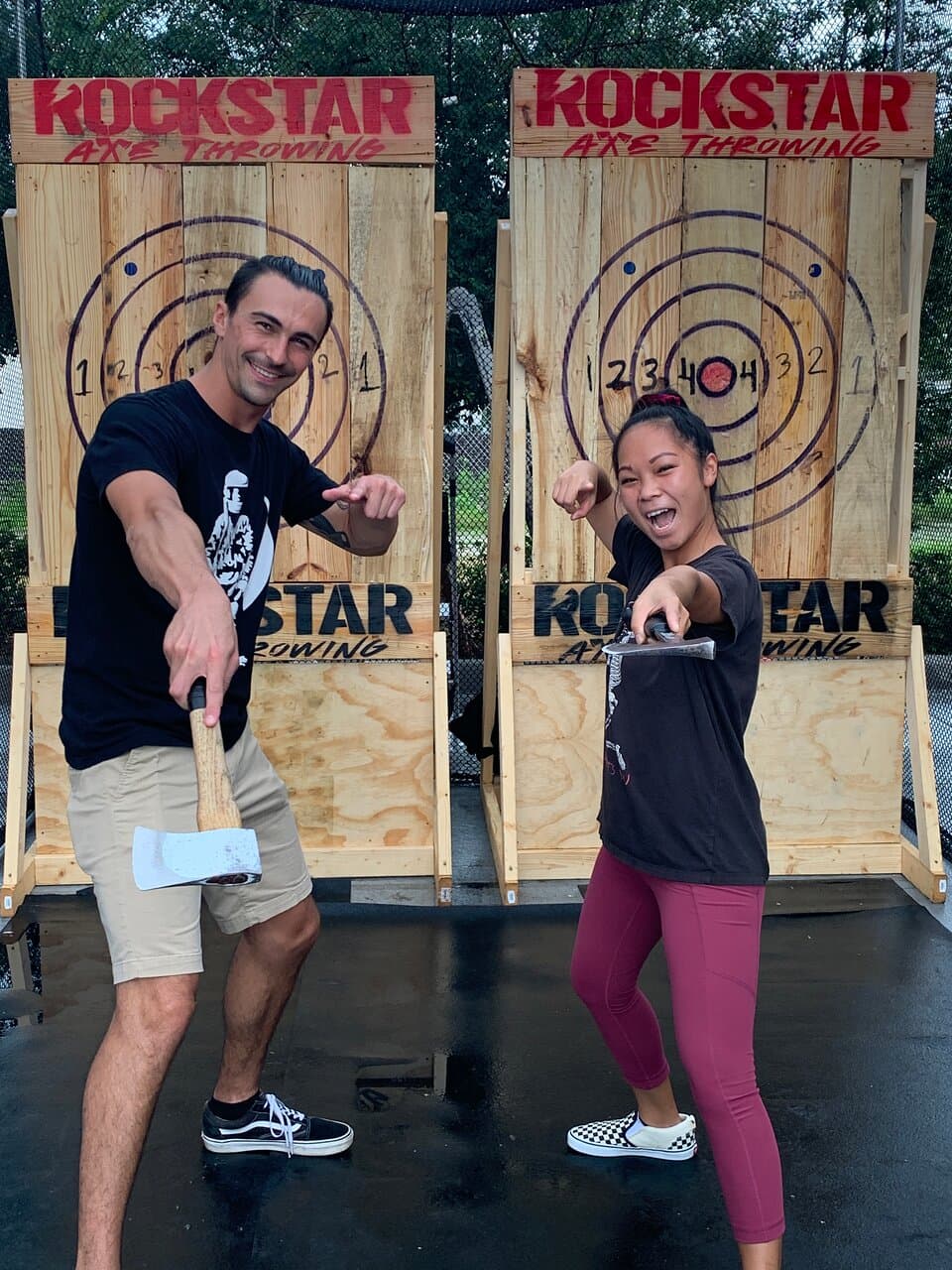 Mobile Axe Throwing available to travel to your event!