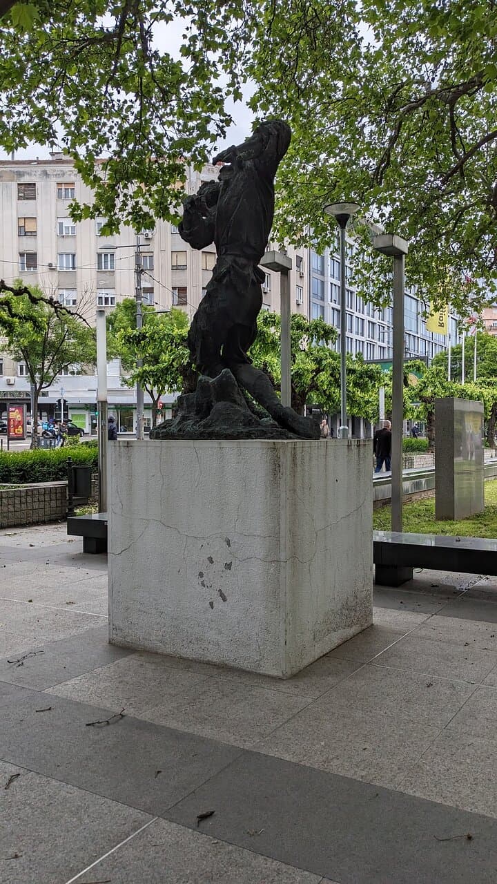 Monument To The Shooting Of Partizans