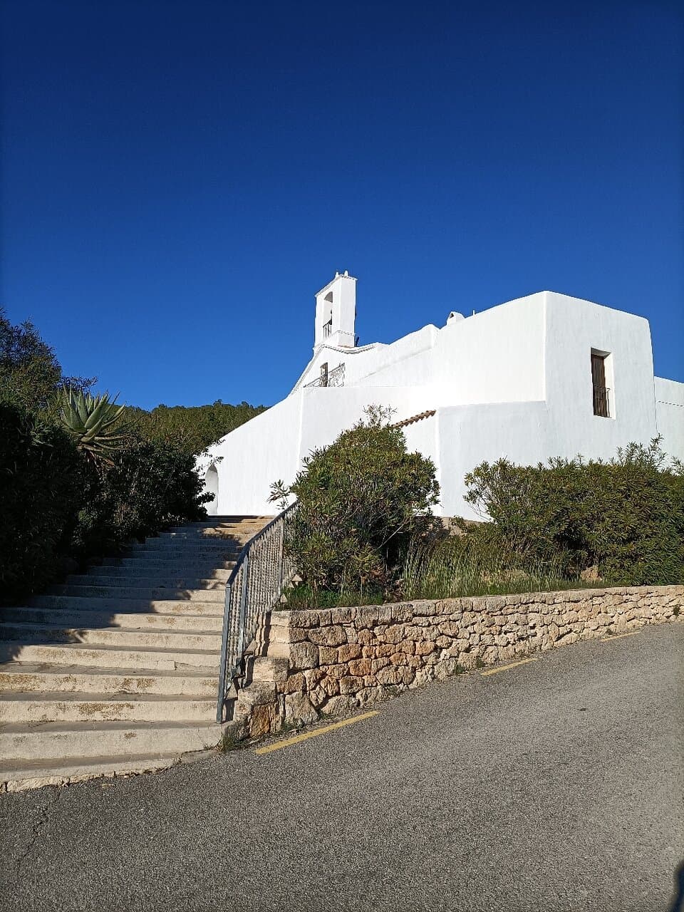Sant Llorenç de Balàfia is one of the some Mediterranean-style churches located in the center of Eivissa Island.