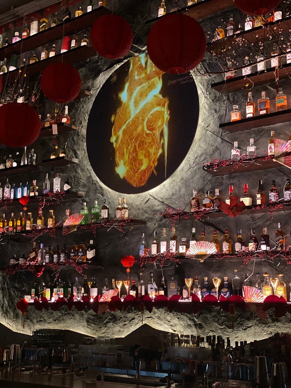 Enjoy the unique ambiance of Circles Social Club