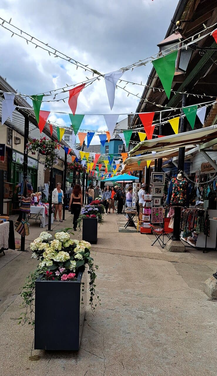 View along the Market 