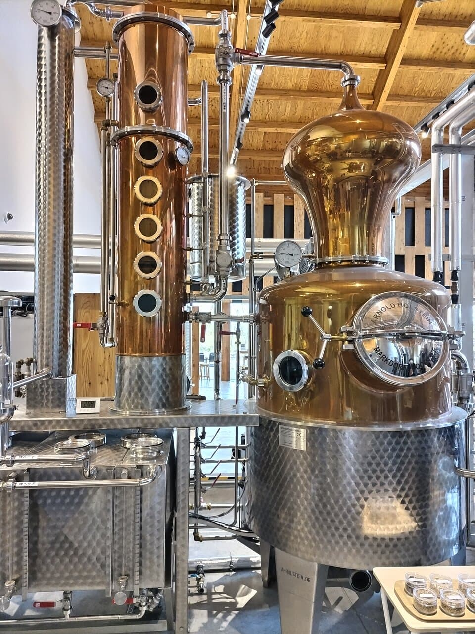 ジンの蒸留器