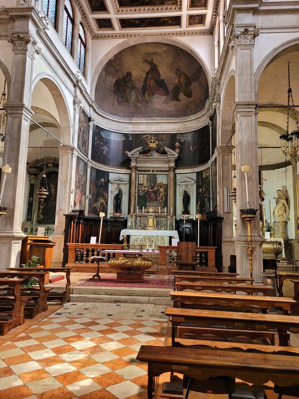 The alter. 