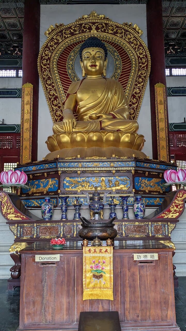 Zhong Hua Buddhist Monastery Main Prayer Hall