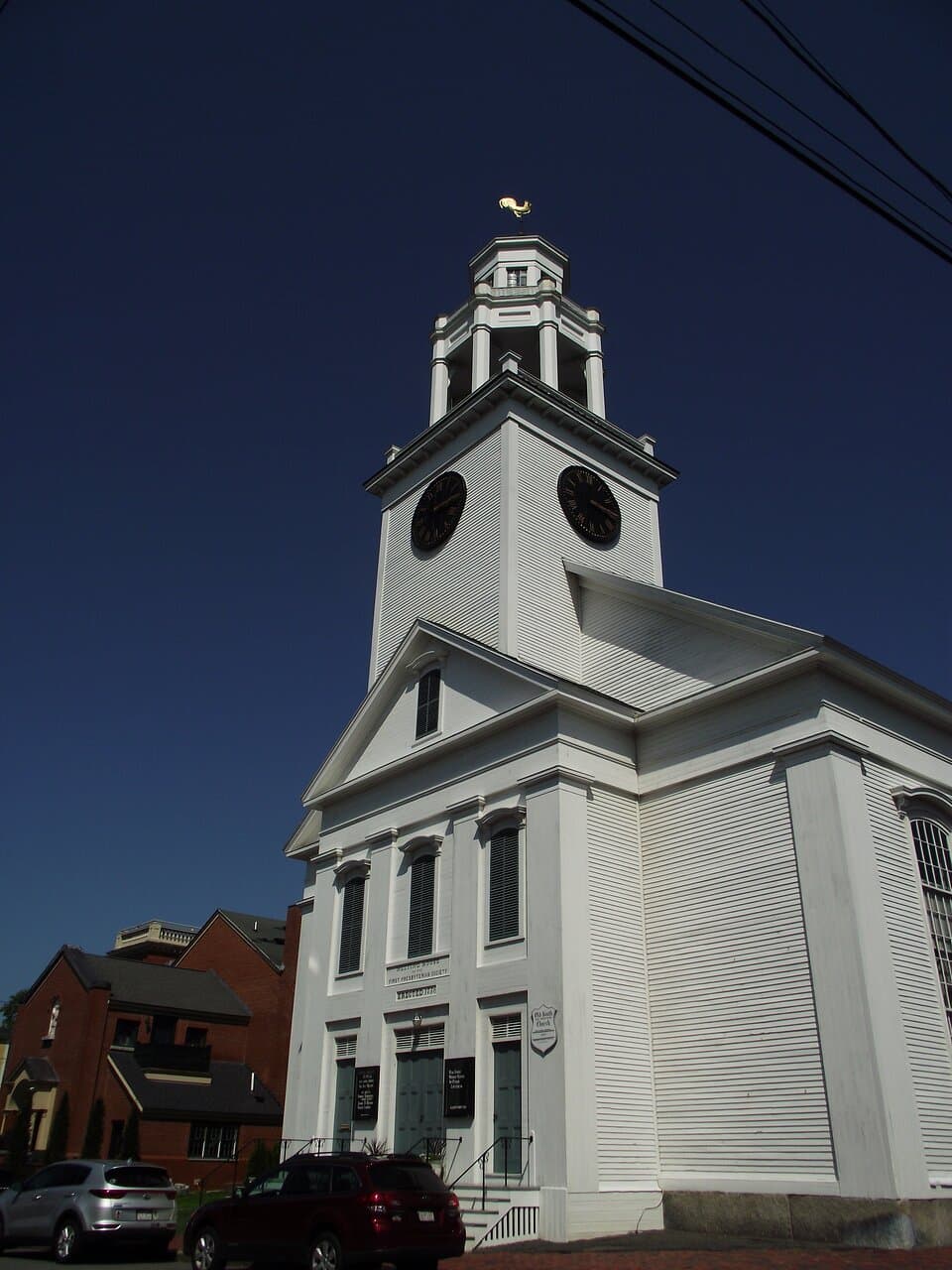 NEWBURYPORT - OLD SOUTH PRESBYTERIAN CHURCH - FAÇADE
