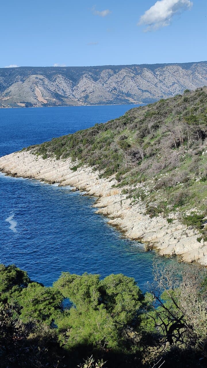 At the Lozna cove with no other soul in sight