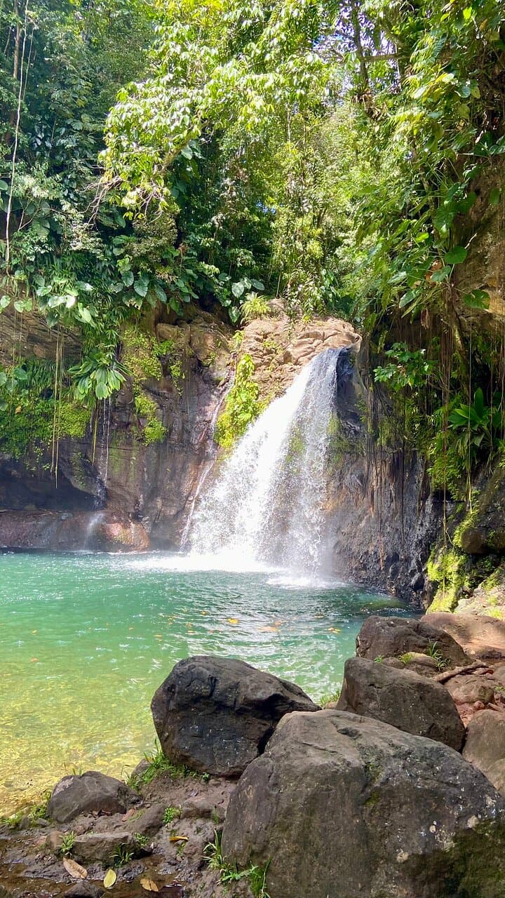 Saut de la Lézarde Guadeloupe
