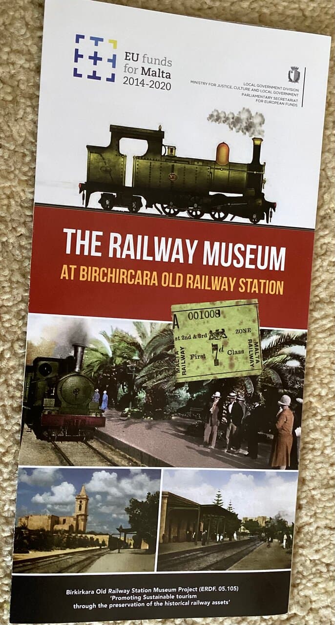 Railway Museum leaflet