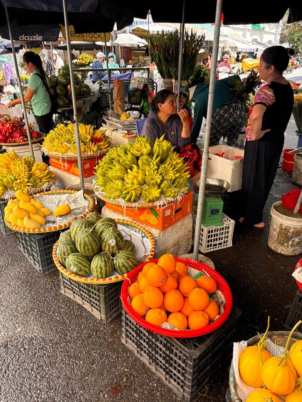 Long Bien Market Hanoi