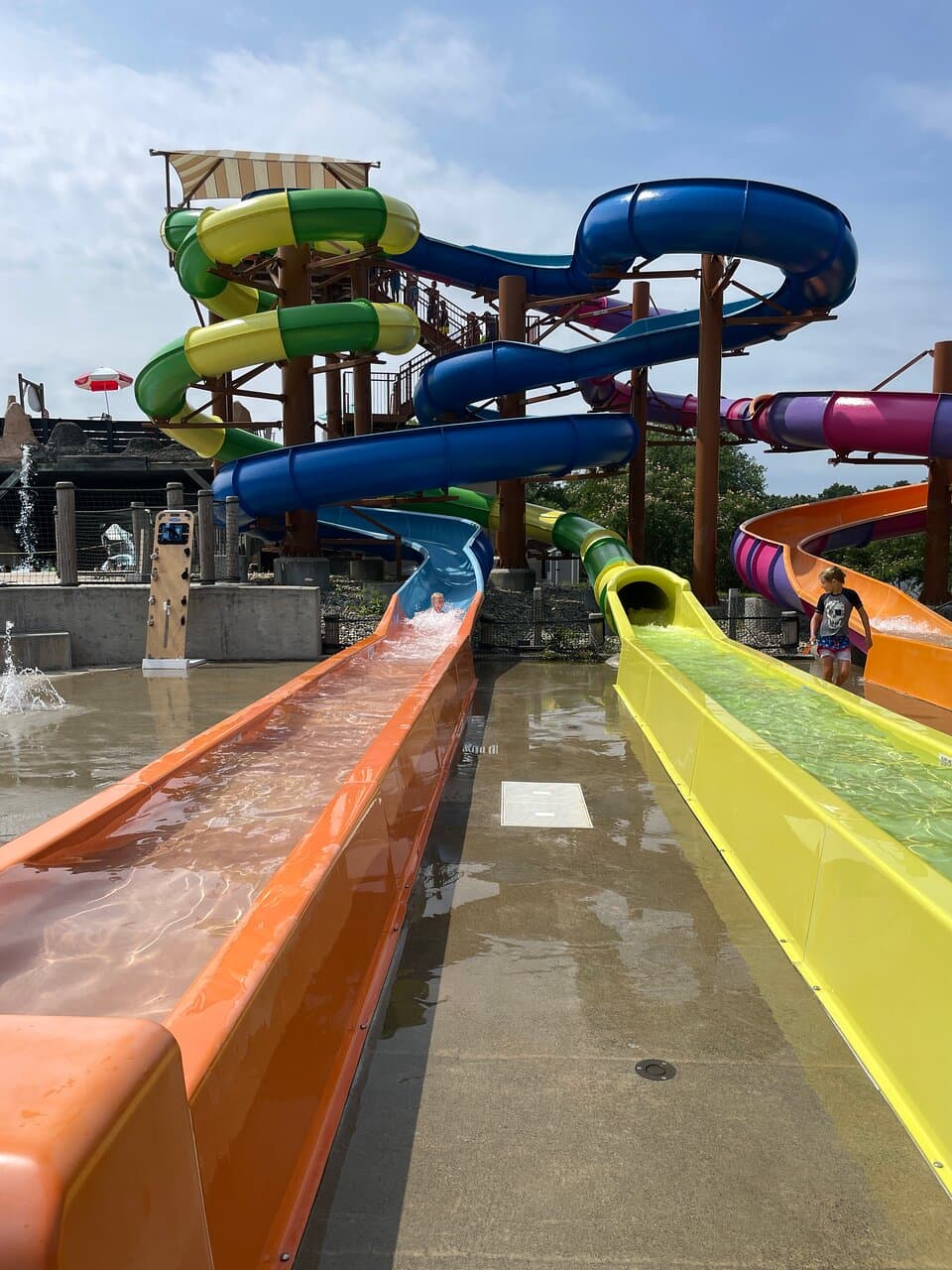 Big slides - must be 48" to use