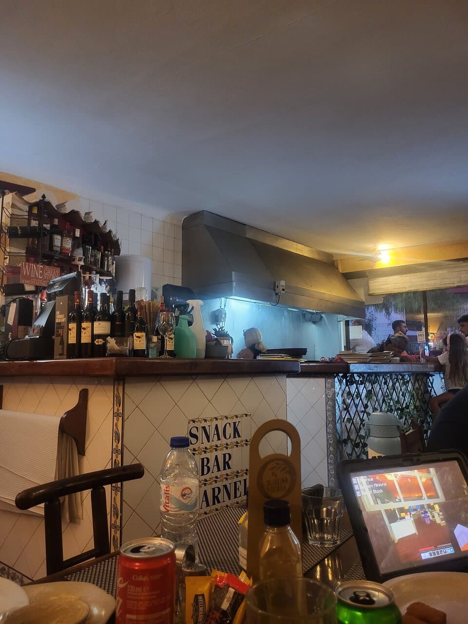 Where is the hard work takes place