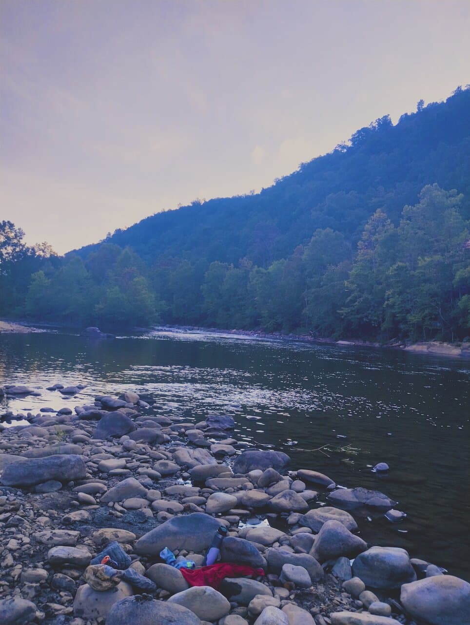 Sunset Nolichucky River Erwin Tn 
