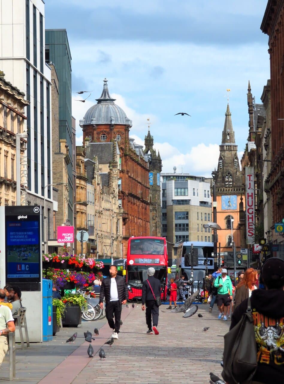 Scorcio di Argyle Street