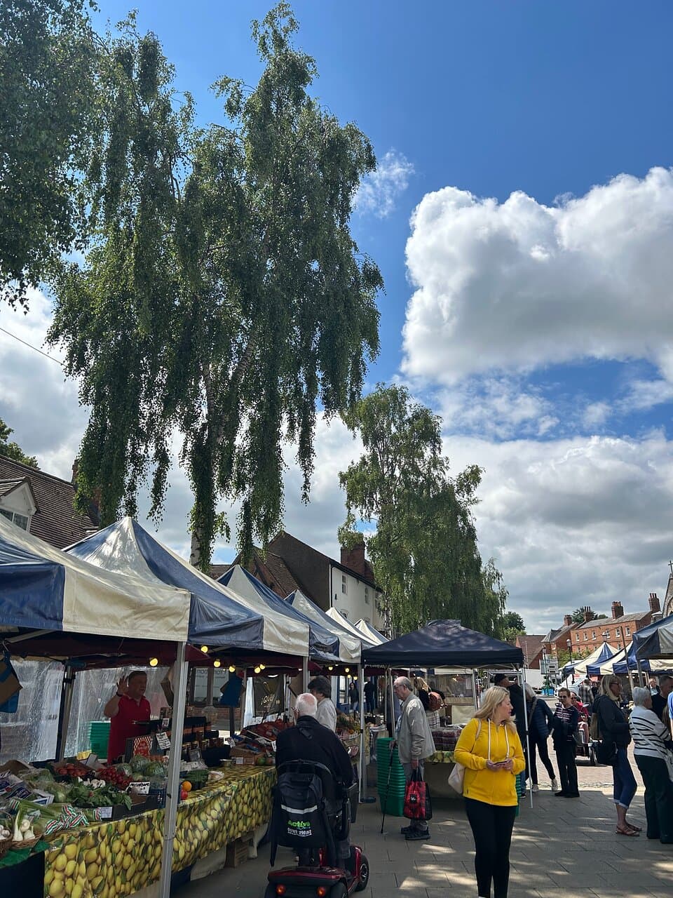 Rother Street Market.