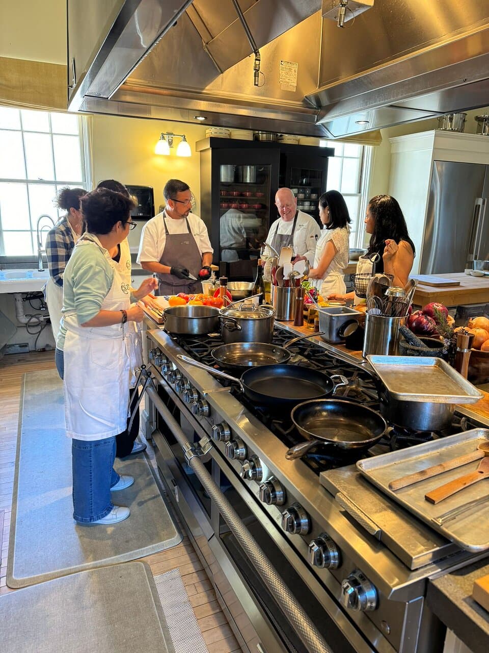 hands on people usually dont like to cook, but they did!