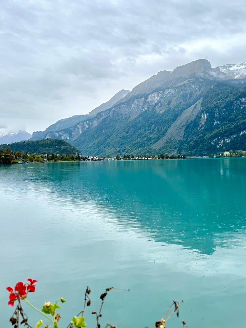 Walk along the beautiful promenade of Lake Brienz!
