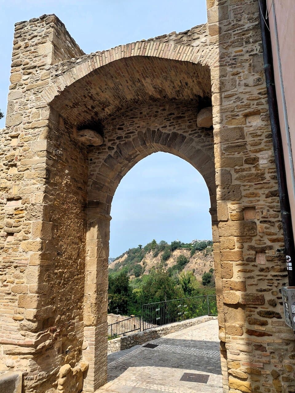 Porta San Biagio, lato interno